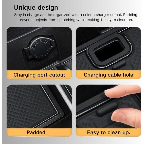 For Camry 2025 Center Console Organizer - Center Console Armrest Storage Box Organizer Tray Ert For Toyota Camry 2025 LE/SE/XLE/XSE Accessories