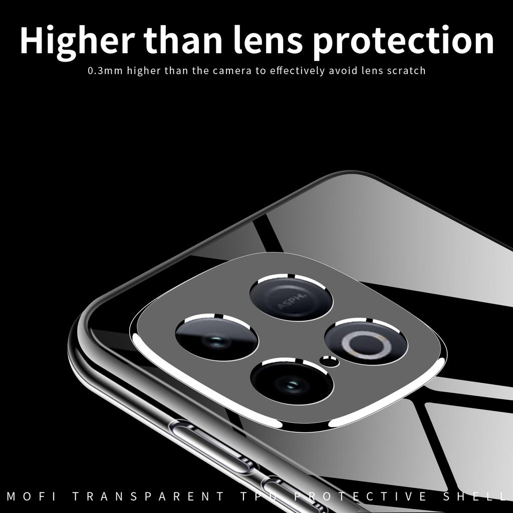 For vivo iQOO Z10 Turbo Pro 5G/vivo iQOO Z10 Turbo 5G Clear Phone Case MOFI Ultra-Thin TPU Phone Back Cover