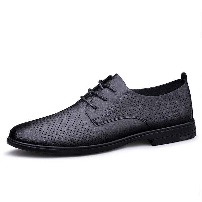 Fashion New Arrival Business Male Oxfords Shoes Classic Loafers Versatile Formal Derby Shoes Casual Leather Men's Formal Dress Footwear