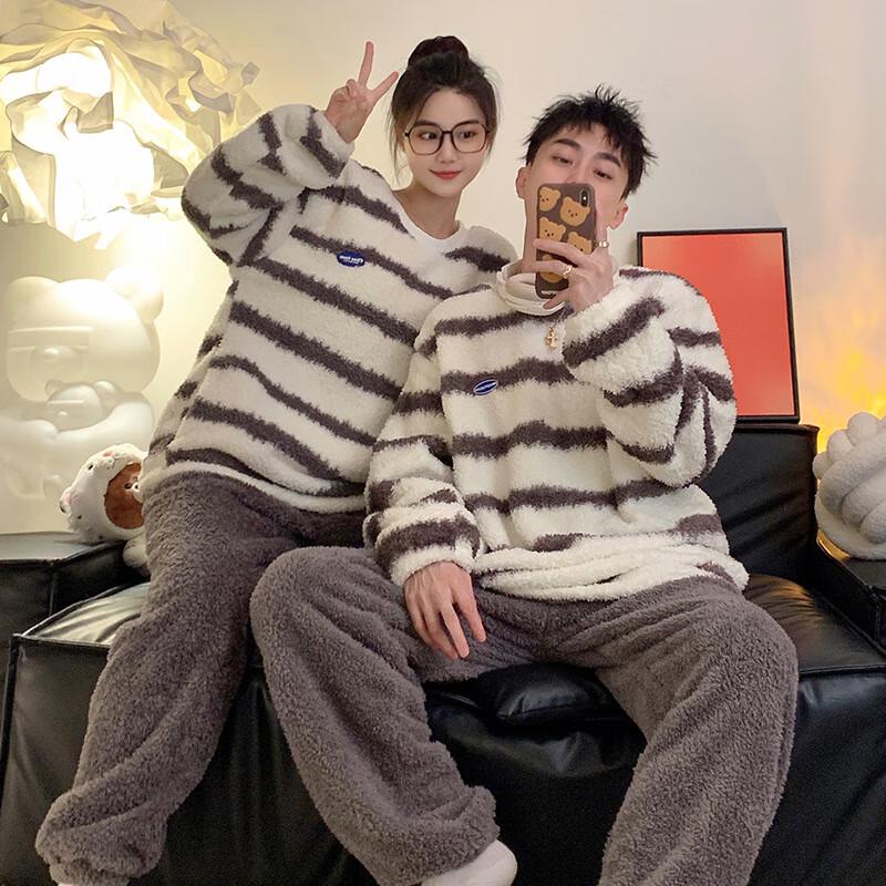 

Women s Coral Fleece Couple Loungewear