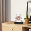 Yousheng Metal Incense Coil Holder with Ash Catcher Tray Cat Ear Pine Tree Repellent Spiral Incense Hanger Stand Portable Incense Burner Decoration