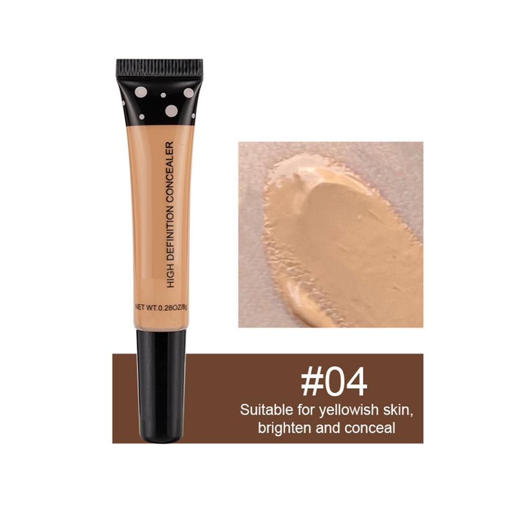 Soft Tube Concealer Cream To Cover Dark Circles, Acne Spots, Beautify And Nourish Liquid Foundation