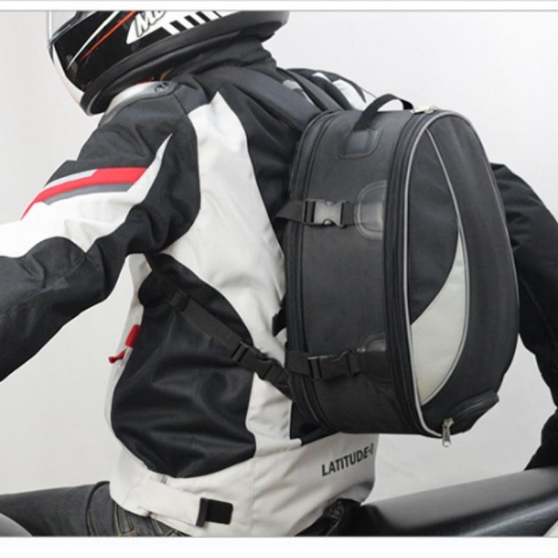 VICTOOM Motorrad Hecktasche 10-14L Wasserdicht - Multifunktionale Gepäcktasche Für Rücksitz