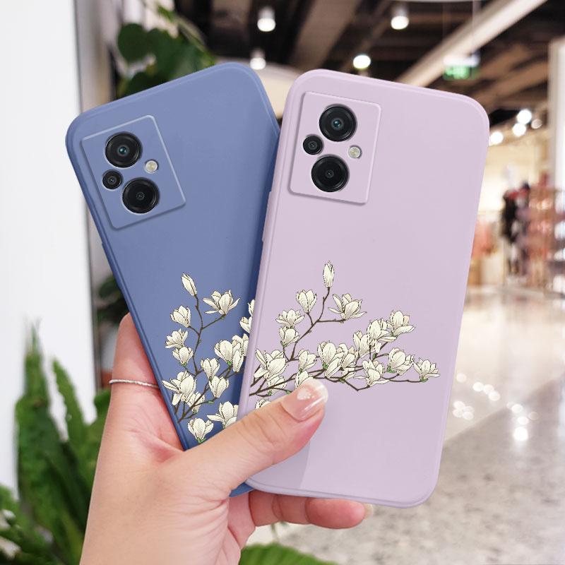 White Orchid Phone Case For Xiaomi Poco F8 F7 X7 M6 X6 F6 M5 M5S F5 X5 F4 X4 M4 F3 M3 X3 Pro 4G 5G GT NFC Silicone Cover