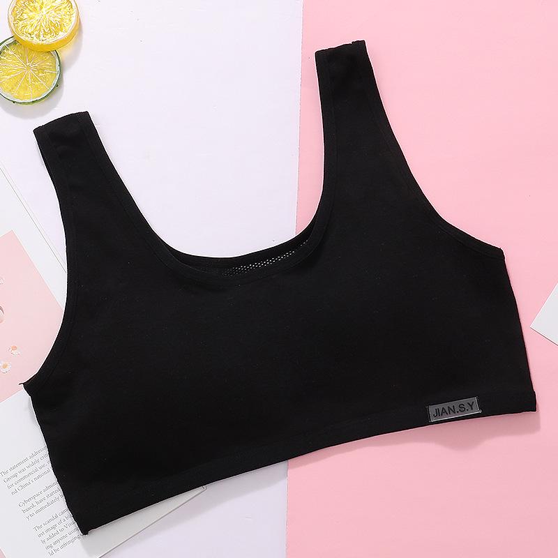 Bralette in Rete di Cotone Traspirante per Ragazze delle Medie - Senza Ferretto, Design Leggero