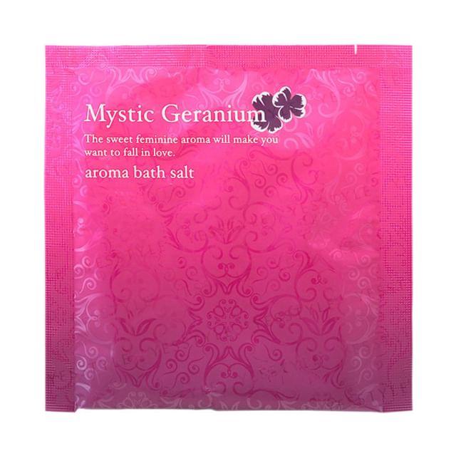 G.P.CREATE - Aroma Bath Salt Mystic Geranium 40g