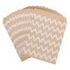 25/50pcs 13x18cm Kraft Paper Candy Cookie Bags Wedding Favors Thank You Gift Packing Bag For Guest Birthday Party Decor Supplies