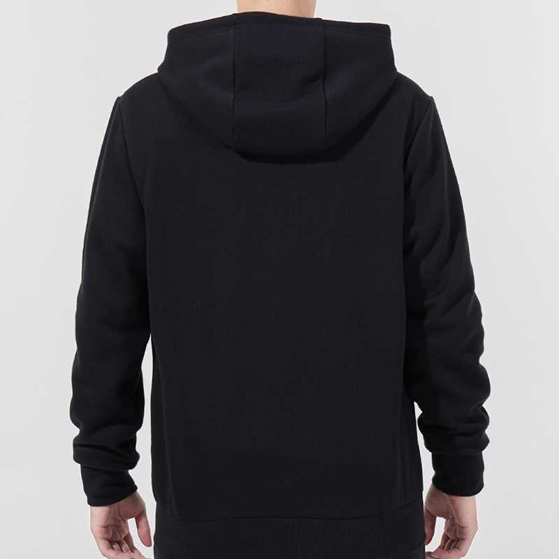 Under Armour Logo Sports Training Knit Hooded Jacket Men Jackets Black 21600305-001