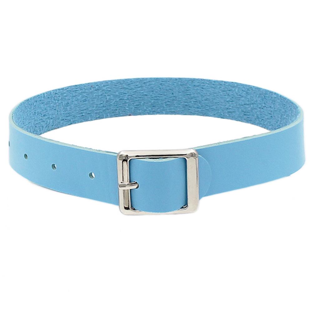 Europejski i Amerykański Retro Harajuku Punk Rock Skórzany Choker i Naszyjnik na Obojczyk Zestaw Bransoletek dla Kobiet