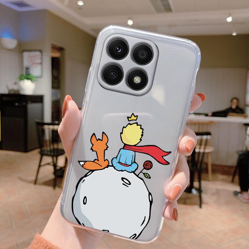 For Honor X8a 4G Case Silicone Soft Clear Coque Phone Cases Cover X8b X8c X6b 6.7'' 5G X8 X6a Shell Bumper Protection Astronaut