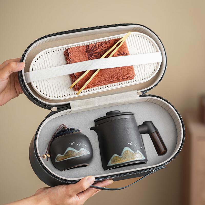 Coarse Pottery Ceramic Tea Set