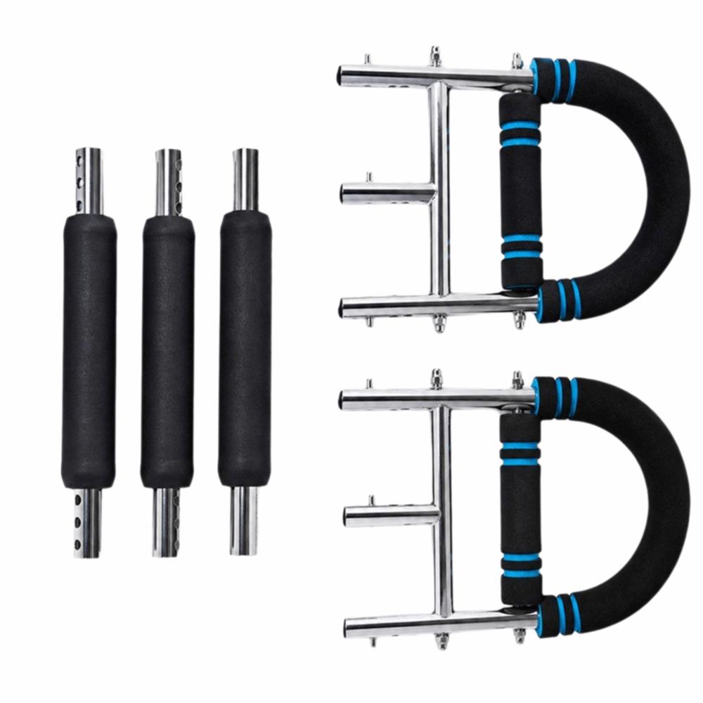 Triple-Spring Arm Twist Adjustable Chest Expander Strength Training Arm Trainer Office Exercise