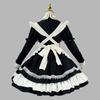 Cross-Border Lolita Maid Costume with Detachable Sleeves for Performance & Live Stream