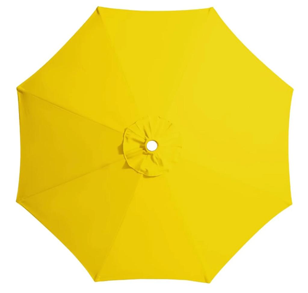 6 Ribs/8 Ribs Parasol Parasol Replacement Cloth Outdoor Patio Garden Banana Umbrella Cover Waterproof Sunshade Canopy