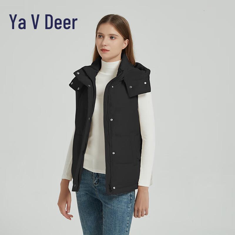 Yalu EW Women's Winter Hooded Down Puffer Vest