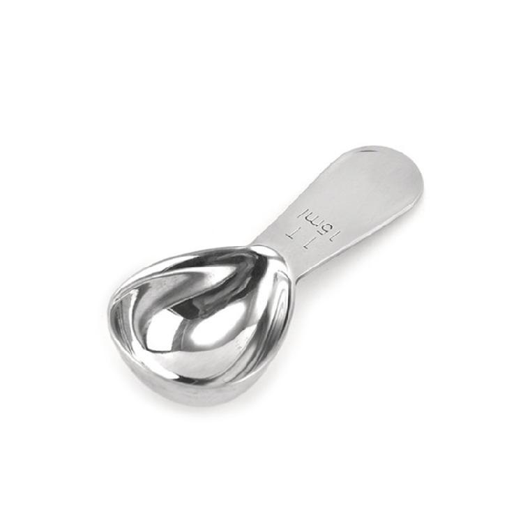 

1 Coffee Scoop Stainless Steel 15/30ml Coffee Spoons Tablespoon Measuring Spoons Comfortable Grip with Short Hand 1