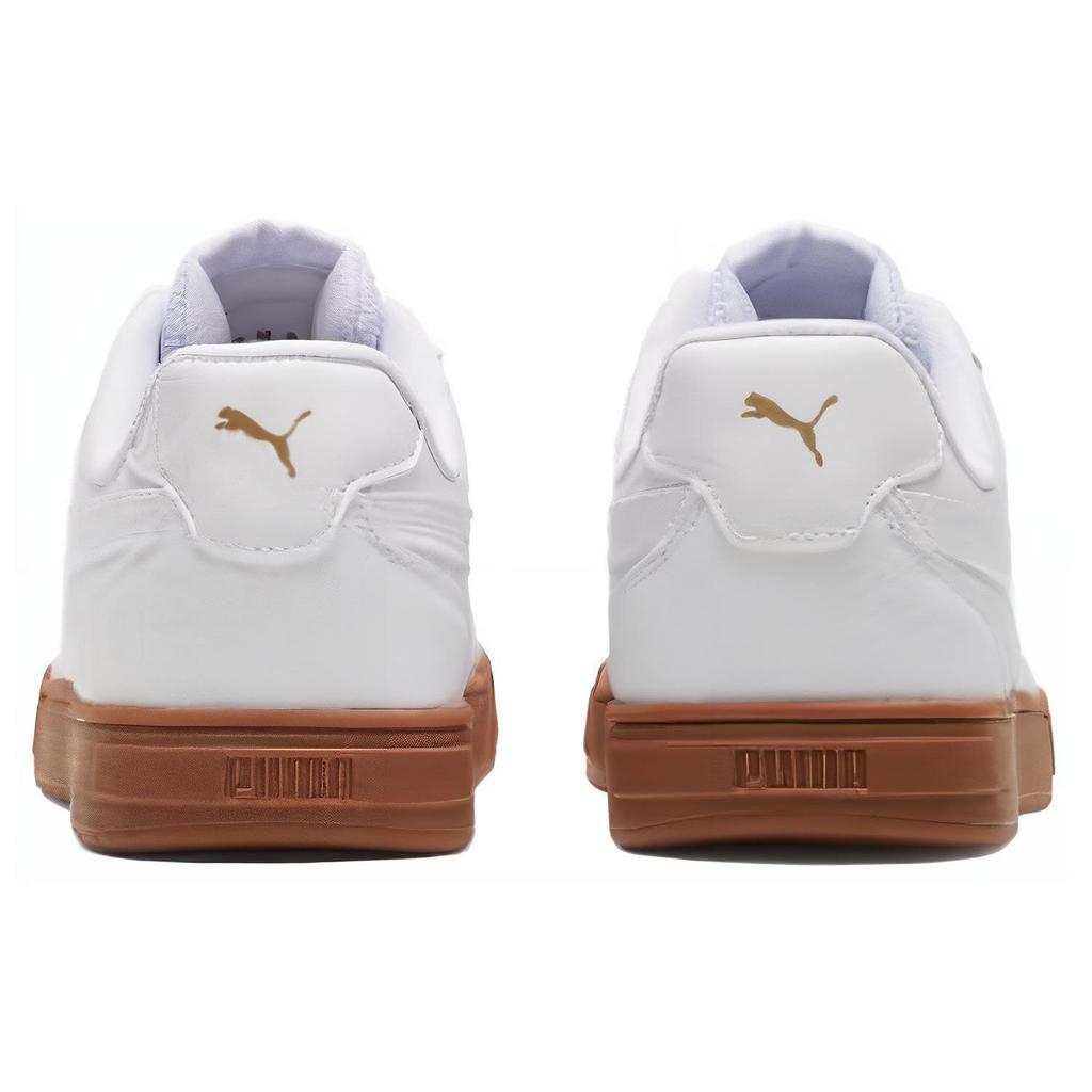 Puma Caven Comfortable Minimalist Low-Top Sneakers Unisex Sneakers White Platinum 380810-14