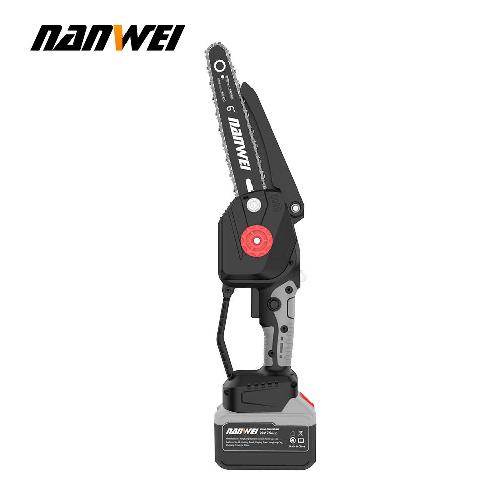 NANWEI 6" /8'' electric chain saw with brushless motor