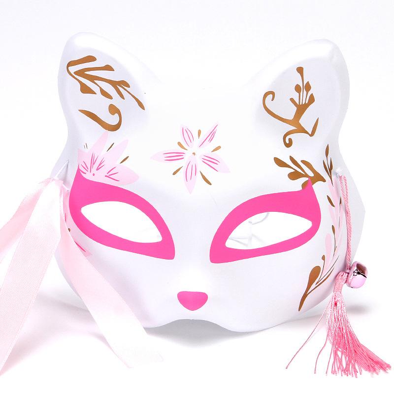 Children's Cute Fox Mask: Half-Cat Face Cosplay Costume for Fun and Safe Performances