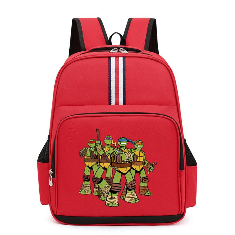 Hot Sale Teenage Mutant Ninja Turtles Cartoon Printed Backpack Elementary and Secondary School Students Outdoor Leisure Large Capacity