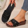 Fashion Women's Sandals Fashion Heeled Sandals for Summer Shoes Women Slippers Summer Footwear Female Wedegs Heels Sandalias De Mujer