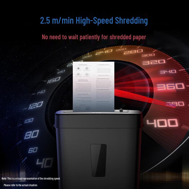 Comet DS01 8-Sheet Level 4 Security Desktop Paper Shredder CN Plug (adapter Included)