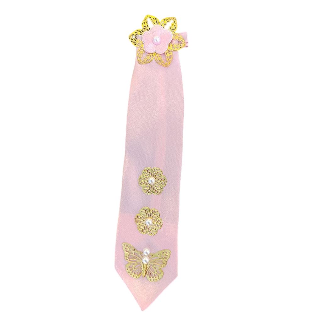 Traditional Korean Yanji Headband For Women Soft And Breathable Butterfly Decors Hairband For Cultural Event Daily Wear