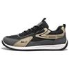 Comfortable Versatile Non-Slip Wear-Resistant Lightweight Breathable Low-Top Skate Shoes Men Sneakers Black Gray Khaki WXY-G361N06