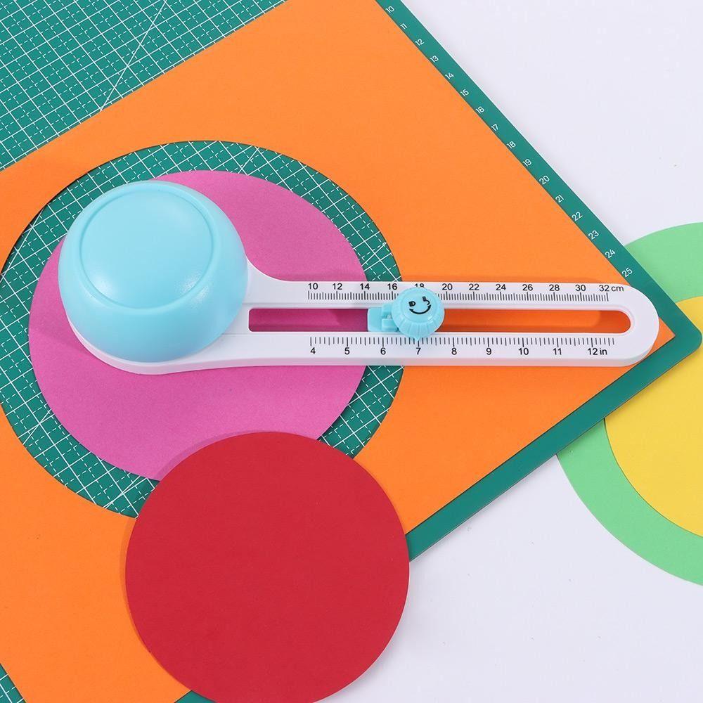 Paper-Cutting Compass Circle Cutter Handicraft Paper Trimmer Scrapbooking  Greeting Card Making