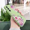Satin Brocade Phone Case For Samsung Galaxy S25FE  S24 S23 S22 S21 S20 Ultra Plus FE Note 20 Ultra 10 Plus Cover