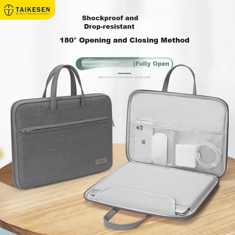 Taikesen Laptop Bag for Apple MacBook 14-Inch, Huawei, Lenovo, Stylish Handbag for Men And Wome