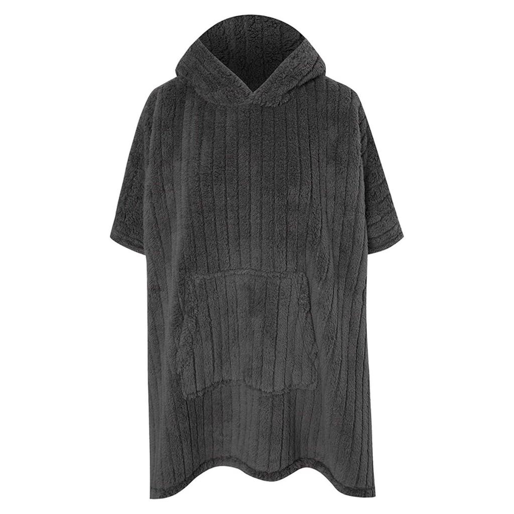 K Collection Womens/Ladies Ex Store Sherpa Lined Oversized Blanket Hoodie