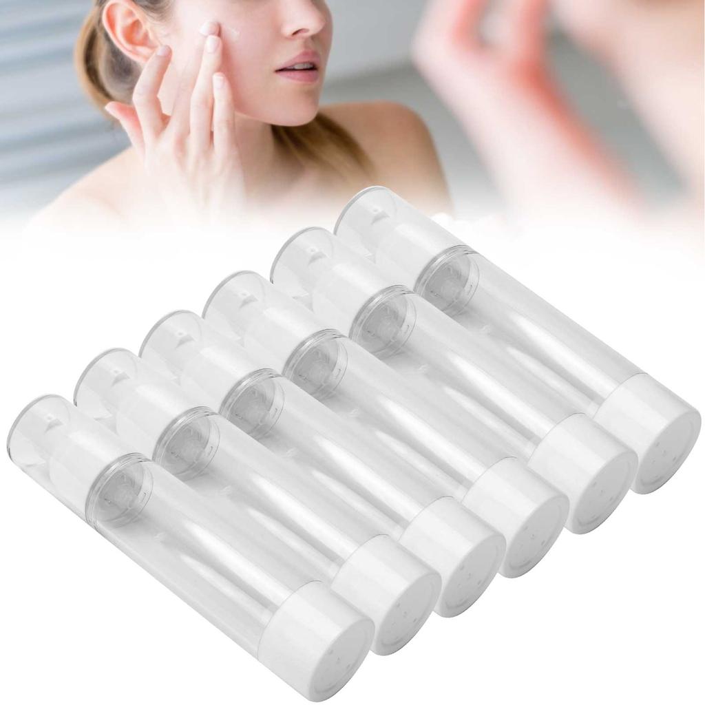 Empty Lotion Bottle Plastic Cosmetic Dispenser Bottle Refillable Vacuum Pump Bottle 50ml