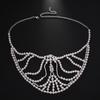 Pearl Rhinestone Banquet Mask for Face Women Sexy Face Jewelry Stage Masquerade Mask Carnival Ball Prom Party Face Accessory