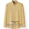 Luomeng Men's Spring Autumn Striped Long-Sleeve Shirt