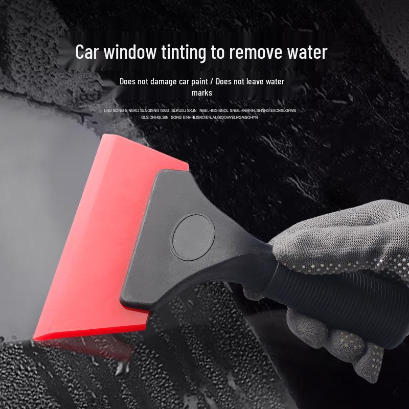 Trapezoidal Car Wash & Glass Cleaning Water Scraper Tool
