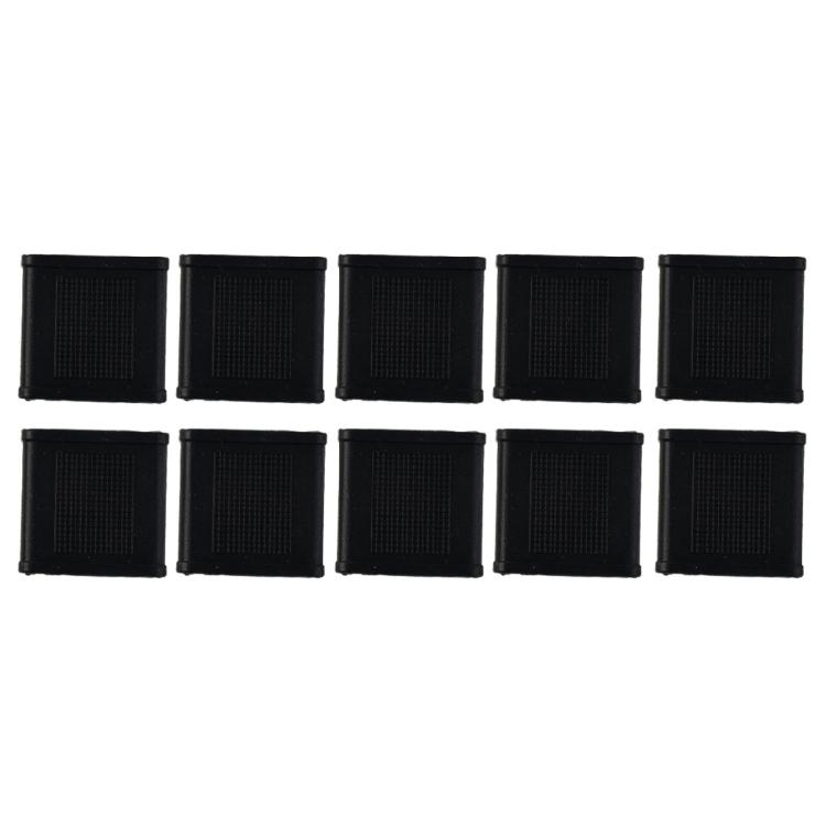 10Pcs Wear-Resistant Finger Cover Basketball Badminton Finger Tool Silicone Golf Finger Sleeve Protector Finger Sleeve чёрный