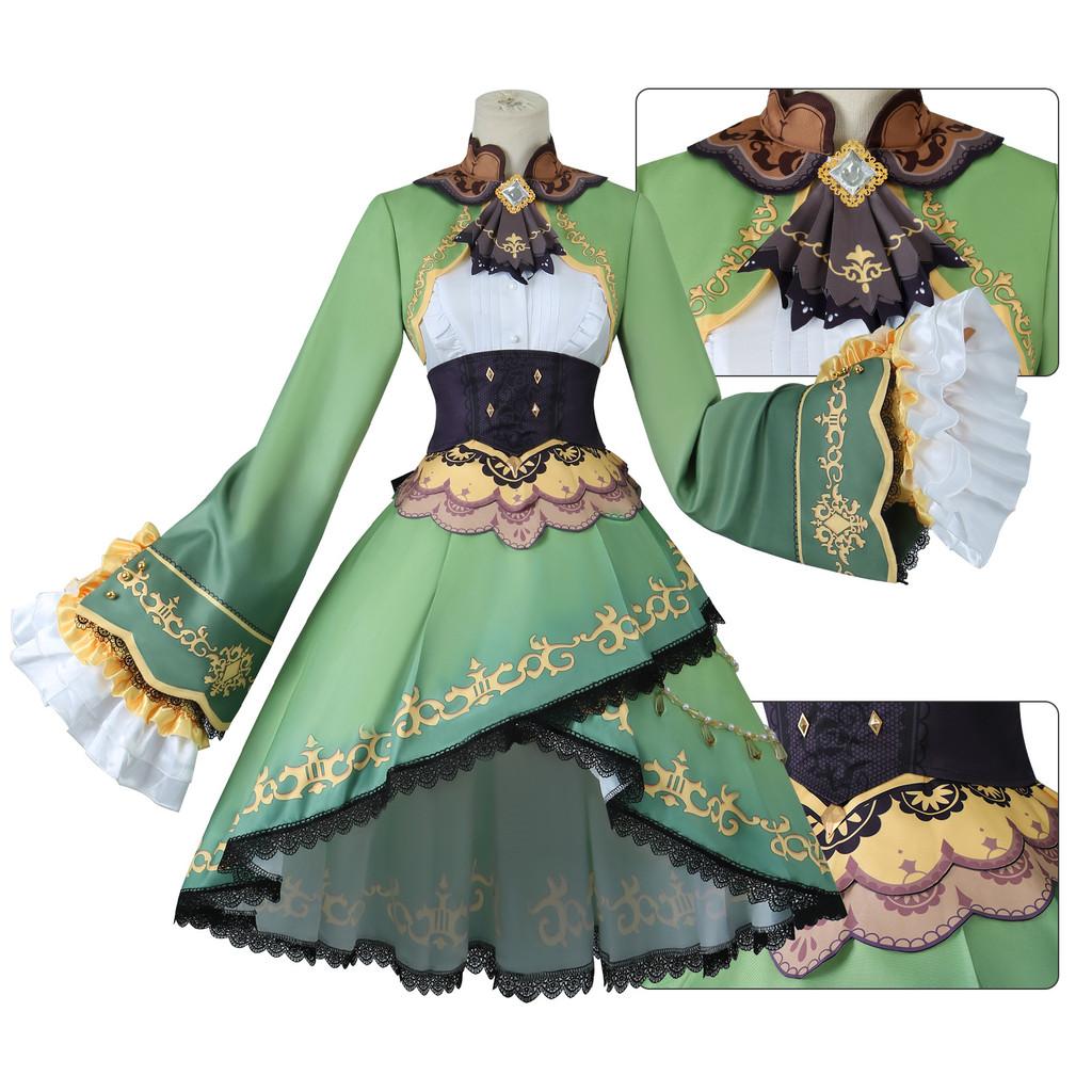 Hübsches Derby Satono Diamond Cosplay Kostüm Aus Satinstoff Für Anime-Conventions Und Rollenspiele