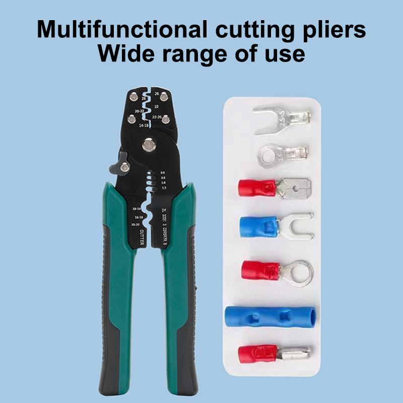 Insulated Terminal Block Set with Crimping Pliers 102/280Pcs Durable Electrical Connectors Kit for Home Car Repair