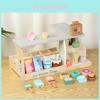 Wooden Ice Cream Shop Playset With Realistic Accessories For Kids Imaginative Role Play