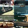 Self-Adhesive Car Mirror Stickers Vinyl Auto Mirror Stickers New Car Window Decal