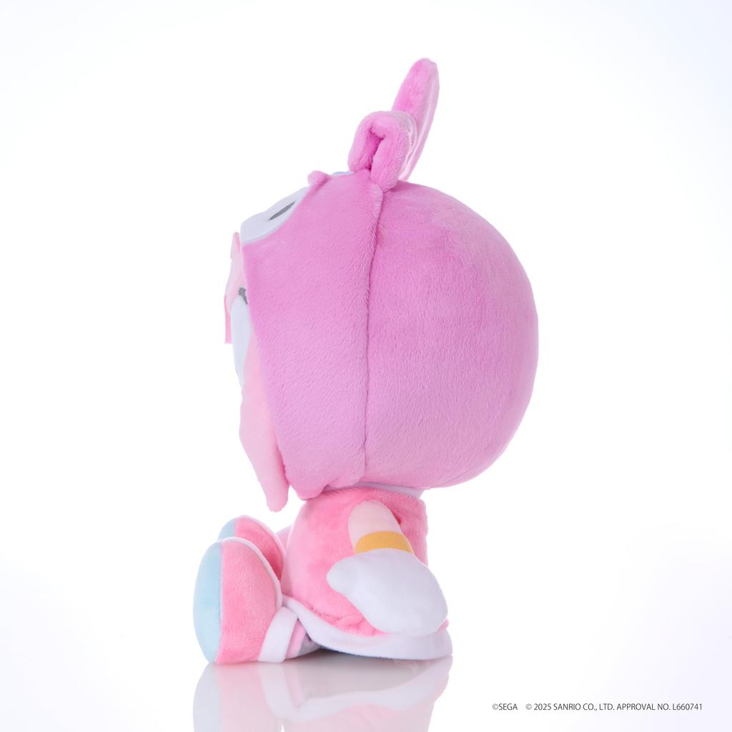 SEGA FAVE SONIC FRIENDS Sanrio Charaktere Plüschtier M Amy x My Melody &