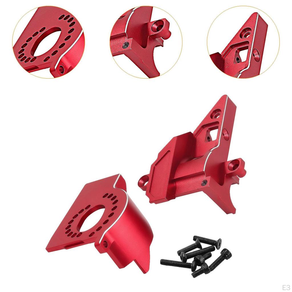 RC Car Motor Base Aluminum Alloy DIY Accessories Lightweight Bracket Quick Disassembly for Tra10777