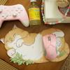 Cartoon Cat Kitty Mouse Pads Waterproof Kawaii Cat Mouse Pad Waterproof Keyboard Mat  Girl Gifts