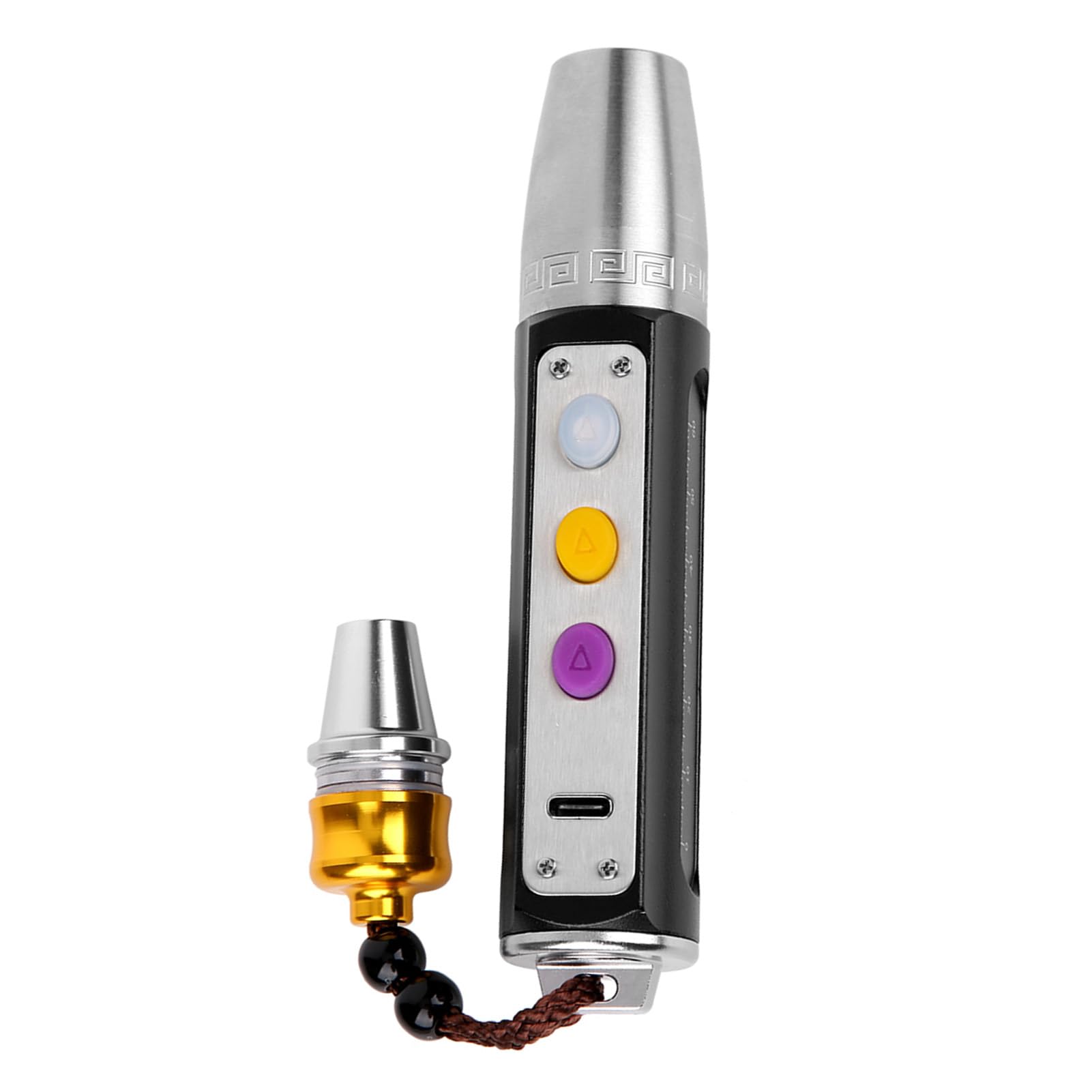 

Идентификация драгоценных камней USB Оценка ювелирных изделий Мощный алюминиевый 18650 Измерение для жемчуга Профессиональное использование 3-светодиодный свет, Перезаряжаемый, Инструмент,