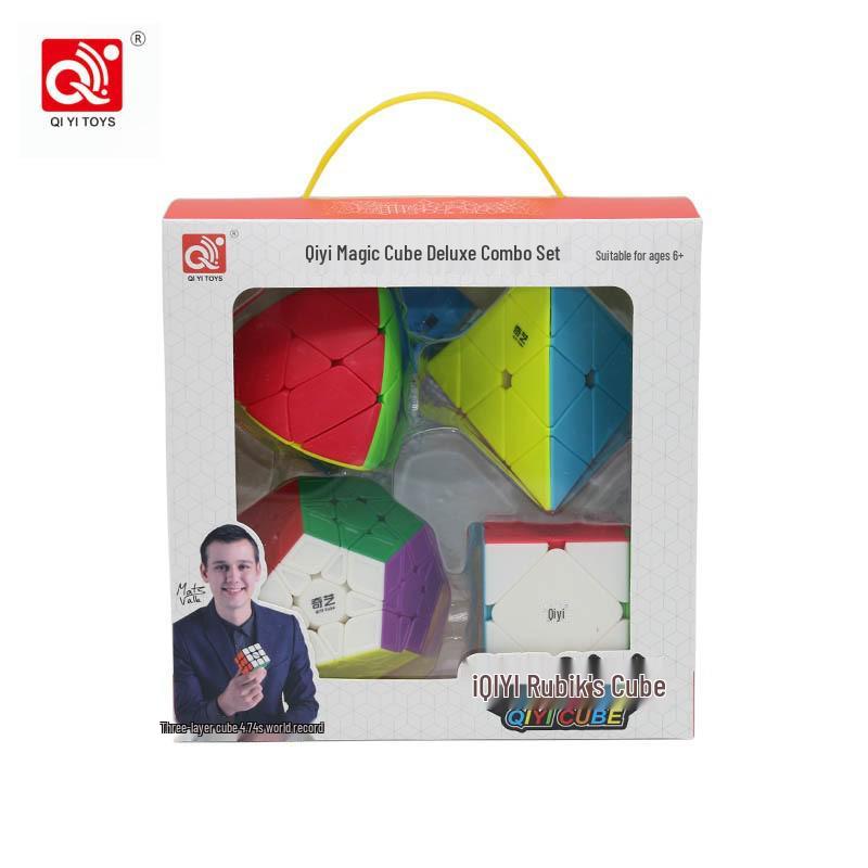 Qiyi Warrior Magnetic Cube Set: 3x3, 4x4, 5x5, 8x8, 9x9, Irregular Pyramid, Triangle, Mirror, Sandwich.