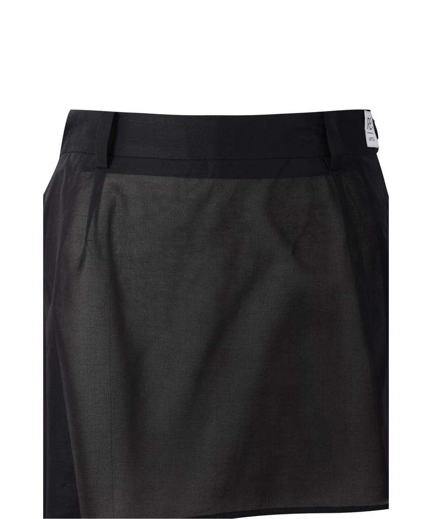 RECODE Asymmetric Draped Skirt_Rqkam25548Otx
