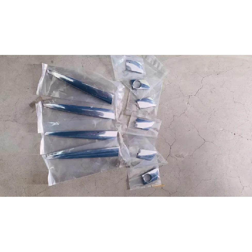 For Lexus IS XE30 30 2013~ Chrome Exterior Door Handle Cover Car Accessories Stickers Trim Set 2014 2015 2016 2017 2018