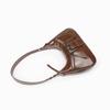 IELGY Ladies One-Shoulder Underarm Bag Retro Motorcycle Cross-Body Crescent Bag