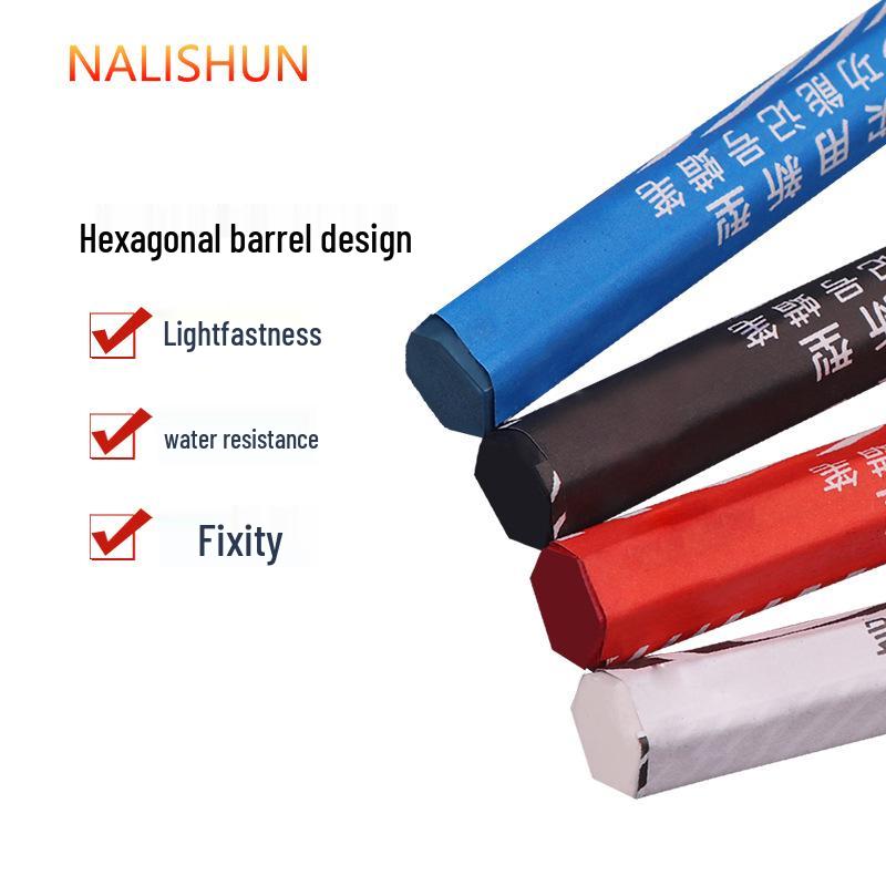 White & Yellow Tire Marking Crayon